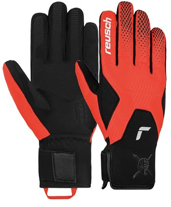 Reusch Worldcup Warrior Speedline Guanti invernali unisex molto caldi, antivento e traspiranti, guanti da neve, guanti da sci per uomo e donna, per presa e protezione