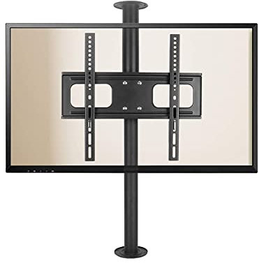 Universeller TV-Ständer TV-Halterung - LCD-TV 360 Grad drehbarer Rahmen Bodenständer Trennwand Drehbares Gestell Drehbarer TV-Schrank Drehbare Basis, verstellbare neigbare schwenkbare TV-Dec