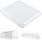 Outsunny lámina para Invernadero 8x10 m lámina Impermeable para jardín con protección UV, lámina de plástico Extra Gruesa Resistente al desgarro, Lona de Cubierta para túnel de lámina para