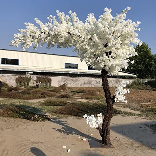 Arbre de cerisier artificiel pour la maison, festival, fête, guirlande lumineuse LED blanc chaud pour intérieur ou extérieur