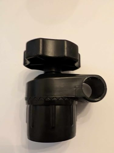 Springs & Canopies Plastic Garden Swing Fittings, Black, Type 2 with Insert