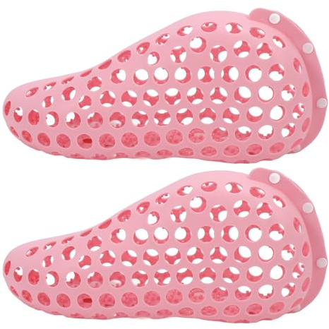 Naroote Schuhe Waschbeutel, Leicht zu Trocken zu Putzen bei 360 Grad (PINK)