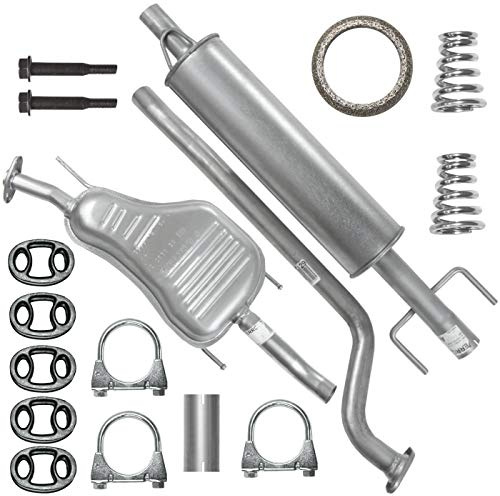 FERROZ Auspuff für Opel Astra G II 2 1998-2009 | Mitteltopf und Endtopf, Motoren: 1.4i -1.6i | Kombi