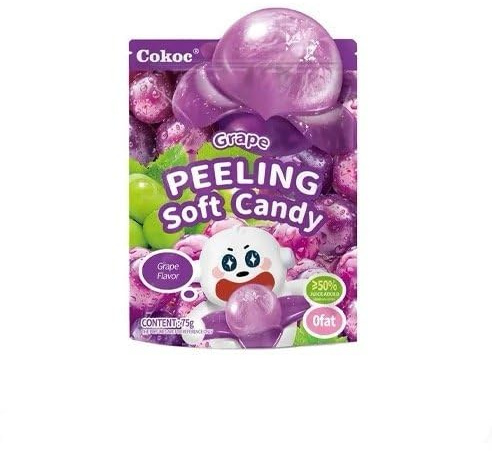 Cokoc Peelable Gummies Grape 2 x 75g