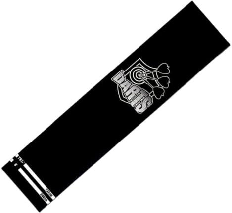 Dartscheiben-Bodenschutzmatte 300 x 33 cm rutschfeste und Schützende | Dart-Teppich fürs Training Geeignet Für Homeoffice, Pausenraum, Club, Spielzimmer, Innenbereich, Kellerbereich Und Partys