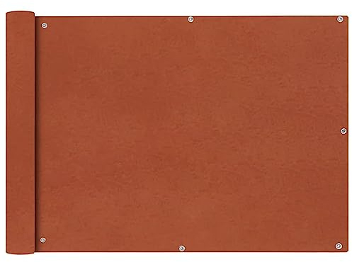 vidaXL Balkon Sichtschutz 75x600 cm Windschutz Sonnenschutz Balkonbespannung