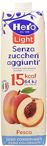 Hero Light Bevanda Pesca senza Zuccheri Aggiunti - 8000 ml