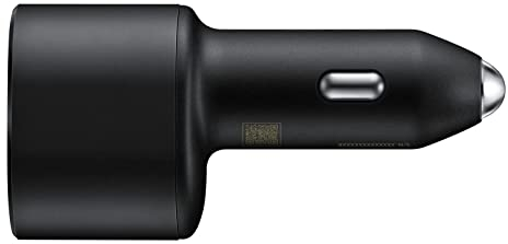 SAMSUNG Tipo C Max. 45 W (PD, QC, AFC) / USB-A Max. 15 W (AFC, QC) + Cavo C a C (5 A)., Nero