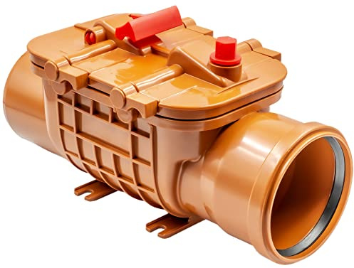 Rückstauverschluss Rückstauklappe waagerechter (DN110 DOPPELT)