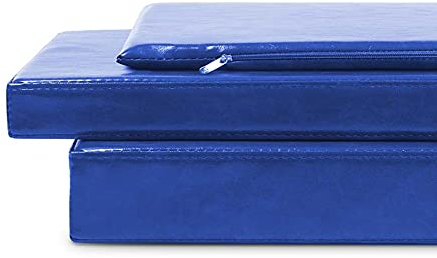MOTT wasserdichte Sitzkissen Bankkissen Gartenmöbel Regal Sitzauflage für 2-3-Sitzer,Ultra Dicke 8/5/3cm Bankauflage Kunstleder Holzkissen mit Reißverschluss,Weiches Esszimmerstuhlkissen