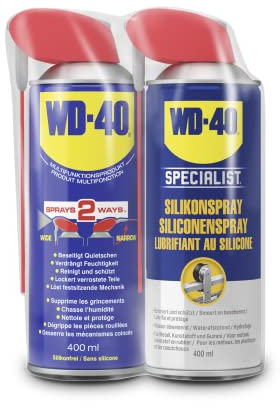 WD-40 Smart Straw 400ml + WD-40 Specialist Silikonspray 400ml