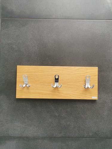 Carl Svensson Edler Badezimmer Handtuchhaken Wandhandtuchhaken 50 x 20 cm (Eiche)