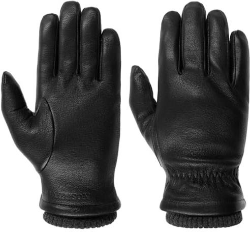 Stetson Uni Goat Nappaleder Fingerhandschuhe Leder Herren Herbst Winter