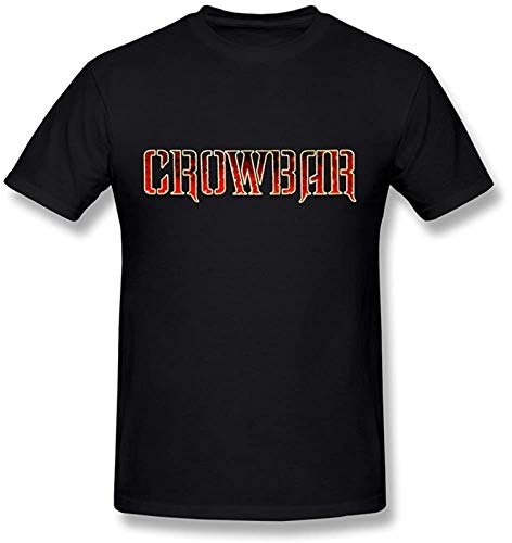 Men's Crowbar Band T-Shirt Vintage Gift Unisex Black Tee XXL