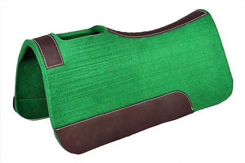 EQUIGEAR Westernpferd-Filzpad/Konturpad aus hochwertigem Wollfilz in den Größen 32 x 32 Zoll und 30 x 30 Zoll V43 (30X30)