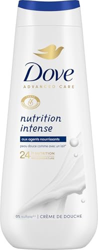 DOVE - Crema doccia Advanced Care Nutrition intensa - Rispetta la pelle - Dermatologicamente testato - Sensazione di pelle morbida per 24 ore - 600 ml