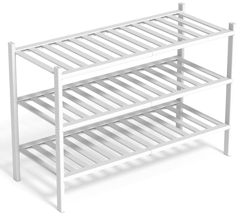 Scarpiera Bambù 3 Ripiani – Porta Scarpe Salvaspazio Slim Ingresso