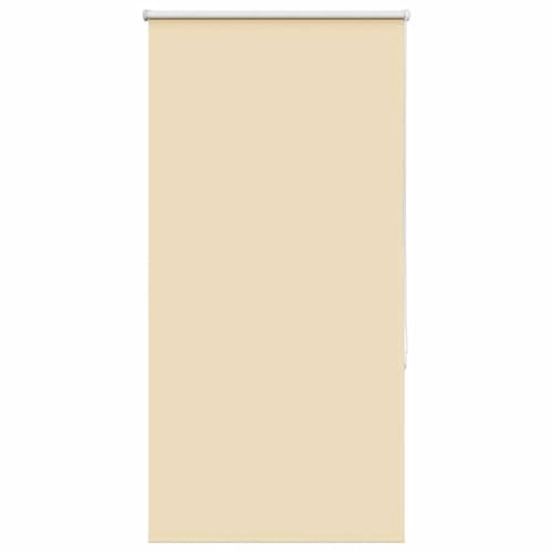 vidaXL Estor Enrollable Opaco Beige 65x130 cm Tela Ancho 60,7 cm
