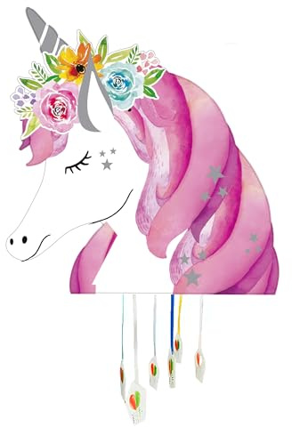 Piñata Kindergeburtstag, Pinata für Kinder, Dekoration für Kinderpartys, Jungen und Mädchen, große Pinatas zum Befüllen mit Spielzeug und Süßigkeiten, einfach zu befüllen (Piñatag3)