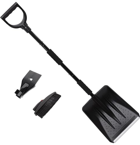 TOYANDONA Pala Quitanieves para Coche Raspador De Hielo y Espátula para Limpiar Parabrisas
