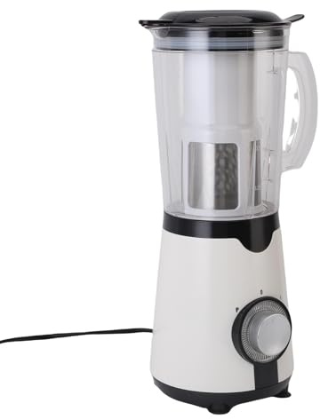 Luqeeg Robot Ménager électrique Précision Broyeur Design Multifonctionnel avec Extraction de Jus Moteur Puissant Abs Hachoir à Viande pour Cuisine Domestique, Peu Encombrant (Prise UE)