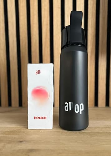 Générique Bouteille d’eau de 650 ml Twist noir - incl 3 pods - air
