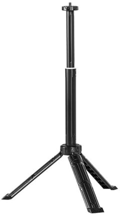 JDNH Treppiedi portatili Light Stand Regolabile Altezze Design Pieghevole Rapido ABS Texture per Campeggio Escursionismo Attività all'aperto Attrezzatura da campeggio per zaino in spalla