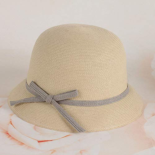 Sonnenhüte Für Frauen,Verstellbarer Damen-Strohhut Mit Kleiner Krempe Im Japanischen Stil,Packbarer Faltbarer Sommer-Uv-Schutzhut Einkaufen Strandurlaub Im Freien Angeln Wandern Gartenhut Unisex,Be