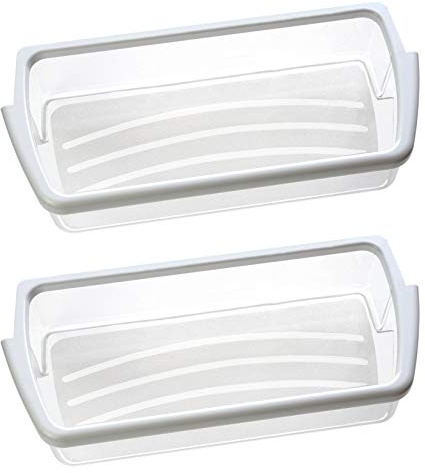 SupHomie 2 Packs W10321304 Refrigerator Door Shelf Bin Compatible with Whirlpool Refrigerator Replaces WPW10321304 PS11752778
