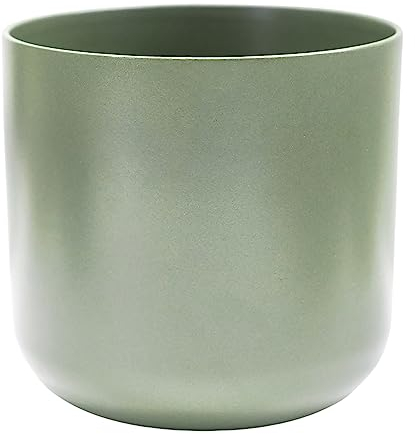 Ivyline Planter, Ceramic, Sage, H13.5cm x D13.5cm