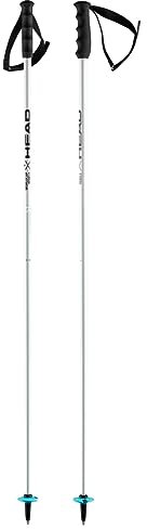 HEAD Coppa del Mondo SL, Bastoni da Sci Unisex Adulto, Bianco, 135 cm