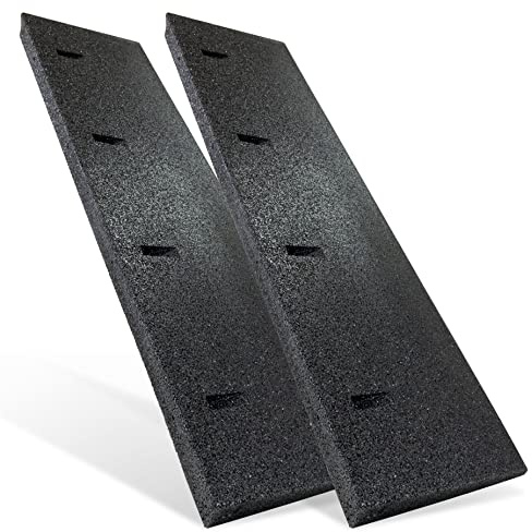 TOPRUBBER ® Bordsteinrampensatz 2X Bordsteinrampe 1000x250x45 aus Gummigranulat