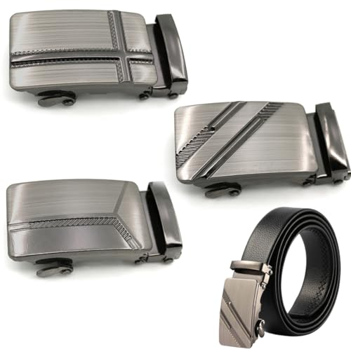 NHPY 3 Stück Klassische Gürtelschnalle, Gürtelschnallen,Gürtelschnalle Herren,gürtelschnallen für Herren,Zinklegierung Gürtelschnalle