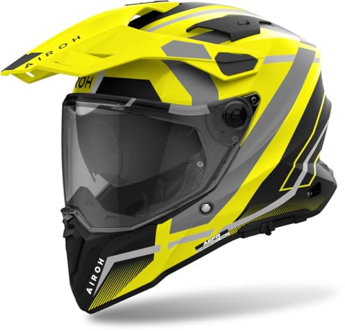 AIROH Casque Enduro Commander 2 Jaune CM2M31 Taille L