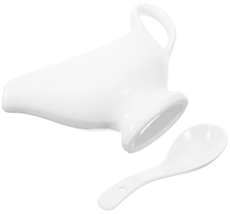 Amosfun Keramikkrug Soßenkrug Steak-saucenboot Servier-soßenkrug Gewürzschüssel Soßenboot Soßenspender Attraktives Set Ergonomischer Griff