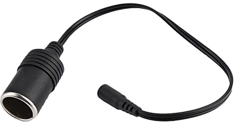 Connettore Adattatore di Alimentazione per Accendisigari per Auto per Alimentatore Switching Domestico per Caricabatterie da Auto con Maschio da 5,5 Mm * 2,1 Mm