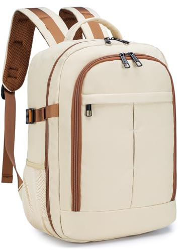 BAGZY Sac Cabine 40x30x15 cm Air France Imperméable Bagage Cabine 40 x 30 x 15 KLM Sac Accessoires Avion 30x40x15 Sacs a Dos Voyage Avion Sacs D'ordinateur 14 Pouces pour Sport Travail Homme Femme