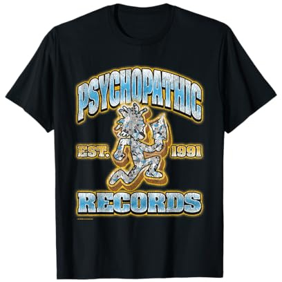 ICP Psychopathic Records Diamond Hatchetman 1991 Music T-Shirt