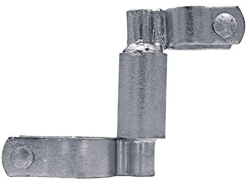 Chain Link Gate Spring Closer for 1-5/8 OD Gate Frame and 2-3/8 OD Gate Post - Self Closing Gate Spring Closer - Gate Closer Includes Bolts