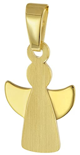trendor Engel-Anhänger Gold 333/8 Karat für Damen und Kinder 51799 | liebevoller Goldanhänger, Engelanhänger für Frauen und Kids, toller Goldschmuck