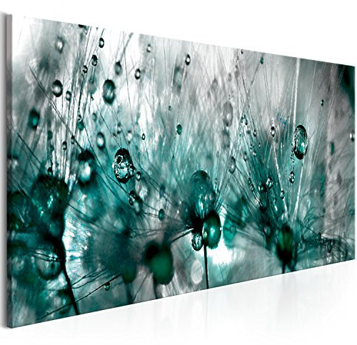 murando - Akustikbild Pusteblume Bilder Akustikschaum Hochleistungsschallabsorber Schallschutz Leinwand 1 tlg Wandbild Raumakustik Schalldämmung Blumen Natur b-B-0253-b-c