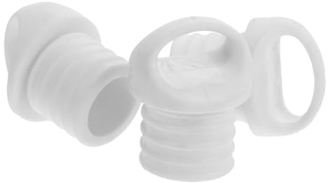 SOLUSTRE 3 Stück Ablassstopfen Für Moppeimer 17 Mm Lochabdeckungen Wasserwanne Runde Rohre Endkappen Mit Zugring Für Küche Badezimmer 17 Mm