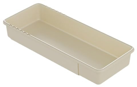 Organizer per cassetti regolabile | Inserto retrattile liscio per un facile accesso con bordi arrotondati, scatola portaoggetti leggera multifunzionale per un'organizzazione efficiente