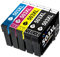 MEGOFFICE 503XL Tintenpatronen Kompatibel für Epson 503 XL Druckerpatrone für XP-5200 XP-5205 WF-2960DWF WF-2965DWF Drucker(5 Pack)