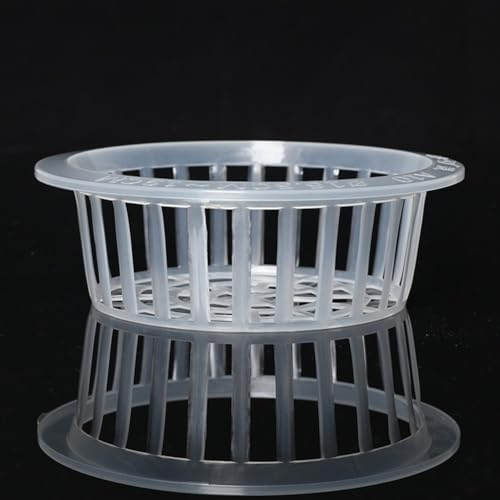 Plastic Mesh Cloning Basket Insert for Aquaponics Supports Healthy Vegetable Root Development (A5 10pcs)