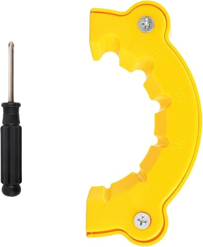 KEWAYO Bohrerschärfer für Winkelschleifer – Universeller Sharpener 4-12mm Bohrer, 59g Tragbar & ABS-Kunststoff – Präzises Schleifen für DIY/Profi (122mm Deckel)