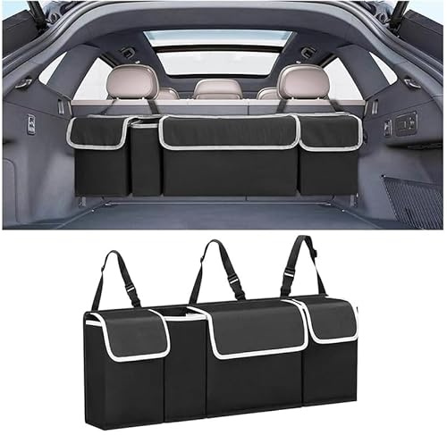 Kofferraum Organizer Auto, für Opel Mokka-e EV Elektro 2021-2023 2024 2025 Kofferraumtasche faltbar, Wasserdicht Multifunktionale