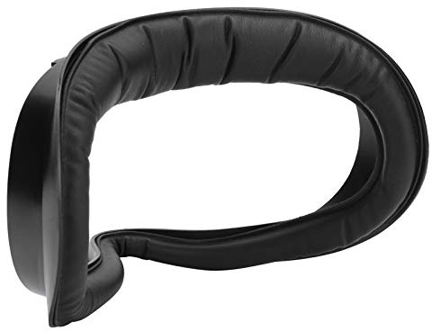Yanmis Ögonskydd Av Silikon, Skydd Mot Svettljusblockering för VR-headset, med Vattentät Design i PU-läder, Lätt Att Installera och Rengöra