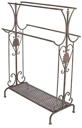 Handtuchständer Handtuchhalter Landhaus Hadtuchstange Badetuchhalter Metall aja237 Palazzo Exklusiv