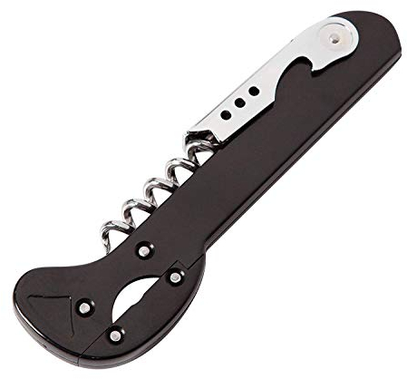Buckingham Pirouette Waiters Friend Corkscrew Foil Cutter Wine Bottle Opener - Premium Quality